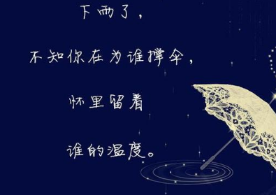 雨中情思：每一滴雨，都藏着无尽的思念