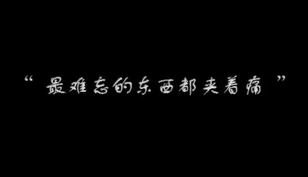 伤感的美文：最难忘的东西原来都夹着痛