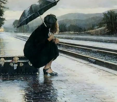 下雨天适合空间的心情说说大全带图！