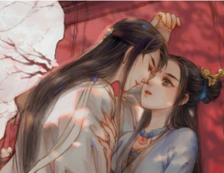 唯美的古风的经典句子;许她一个盛世，陪她看一场烟花