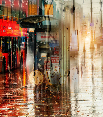 下雨天心情句子
