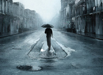 下雨天的说说：雨，是最寻常的它是天空的眼泪，是天空释放心情的