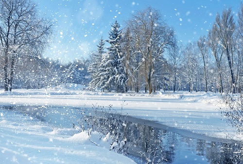 描写冬天雪景的拟人句 描写冬天雪景的拟人句